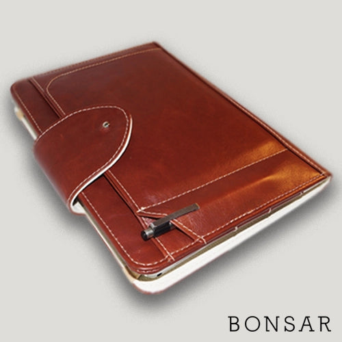 Carpeta de piel ejecutiva esquela