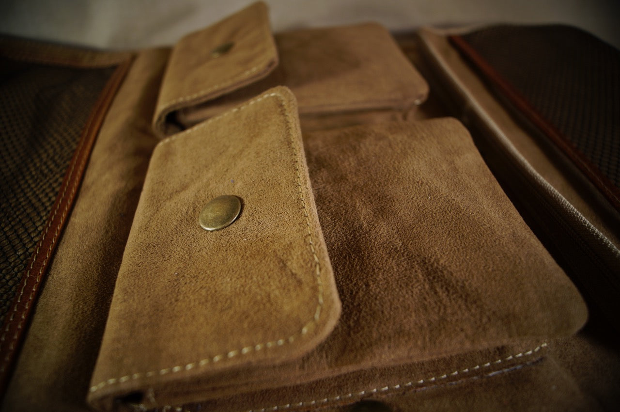 Neceser de piel Ingles