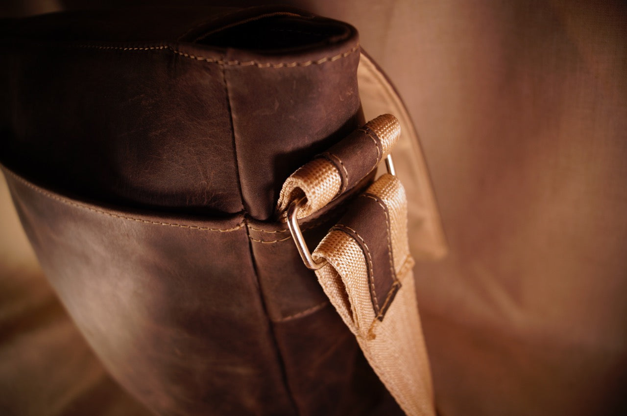 Mochila de piel Turín