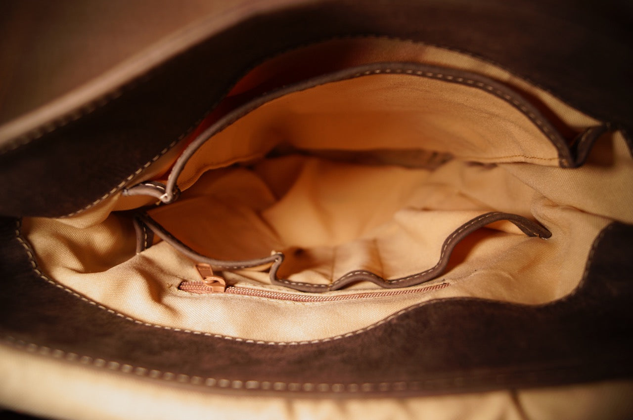 Mochila de piel Turín