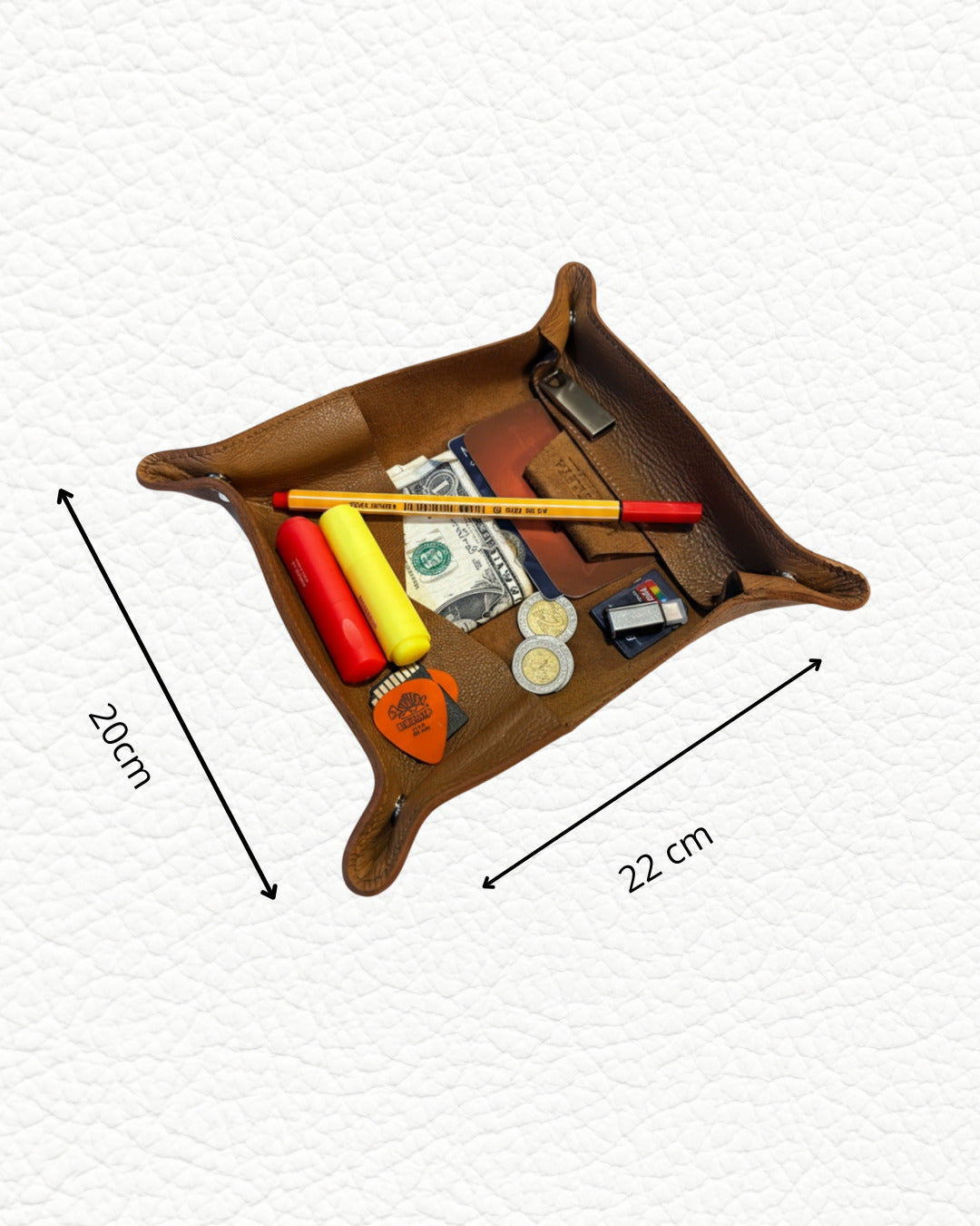 Cartera vacia bolsillos Freya