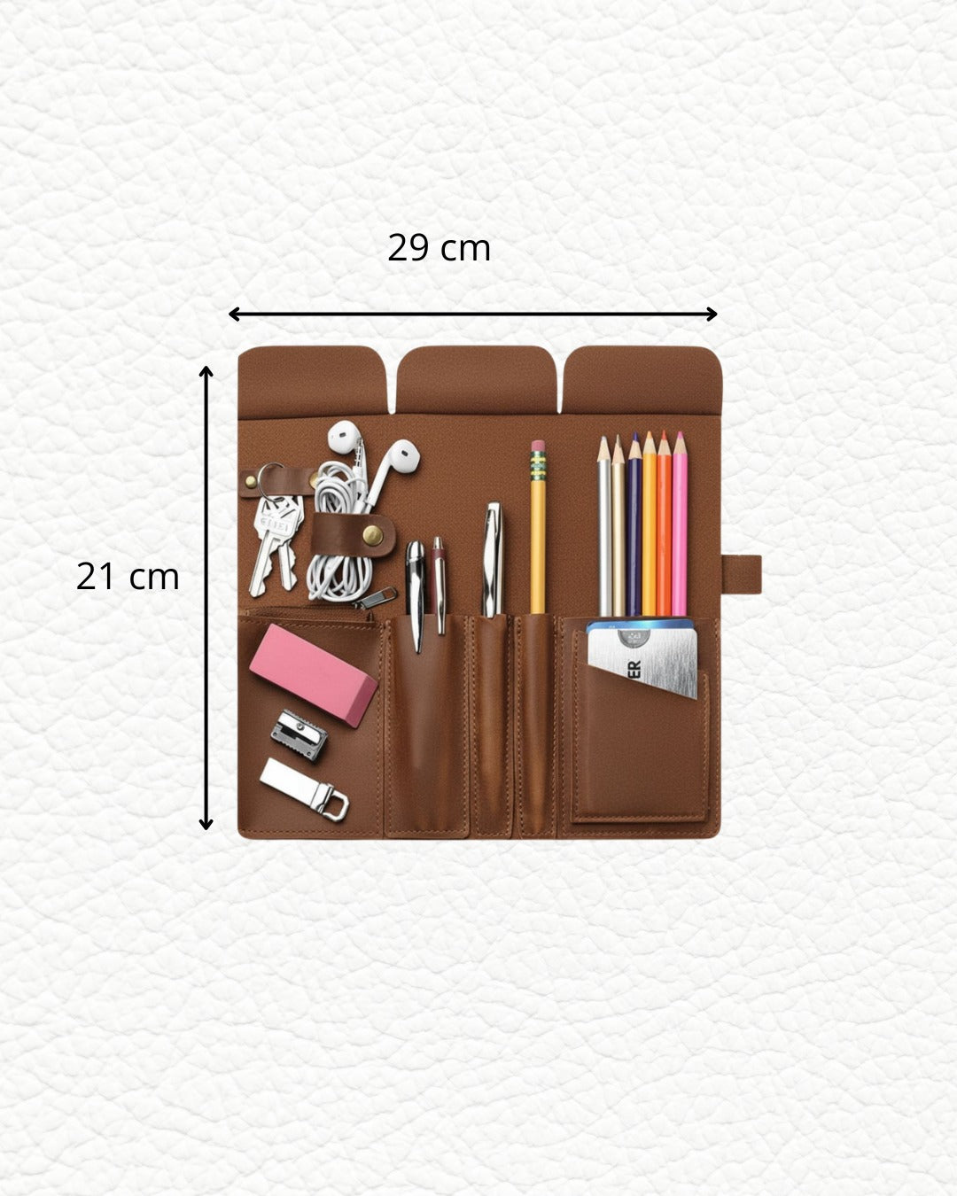 Lapicera de piel BONSAR