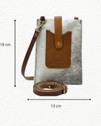 Porta celular Textura animal