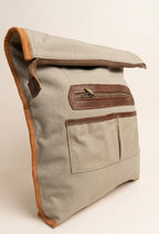 Mochila de piel viajera