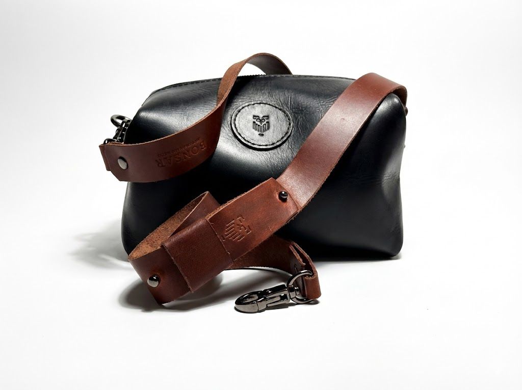 Correa larga de piel