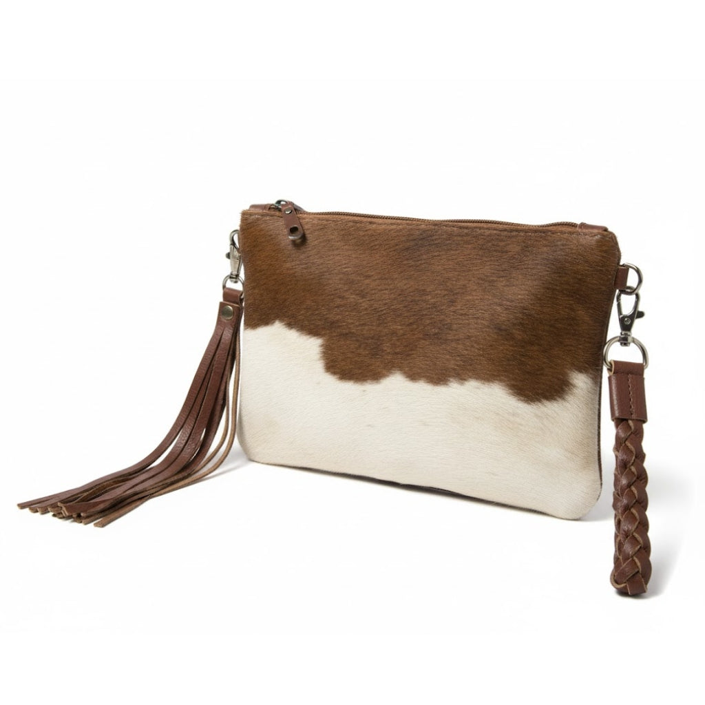 Bolso Clutch Textura Animal