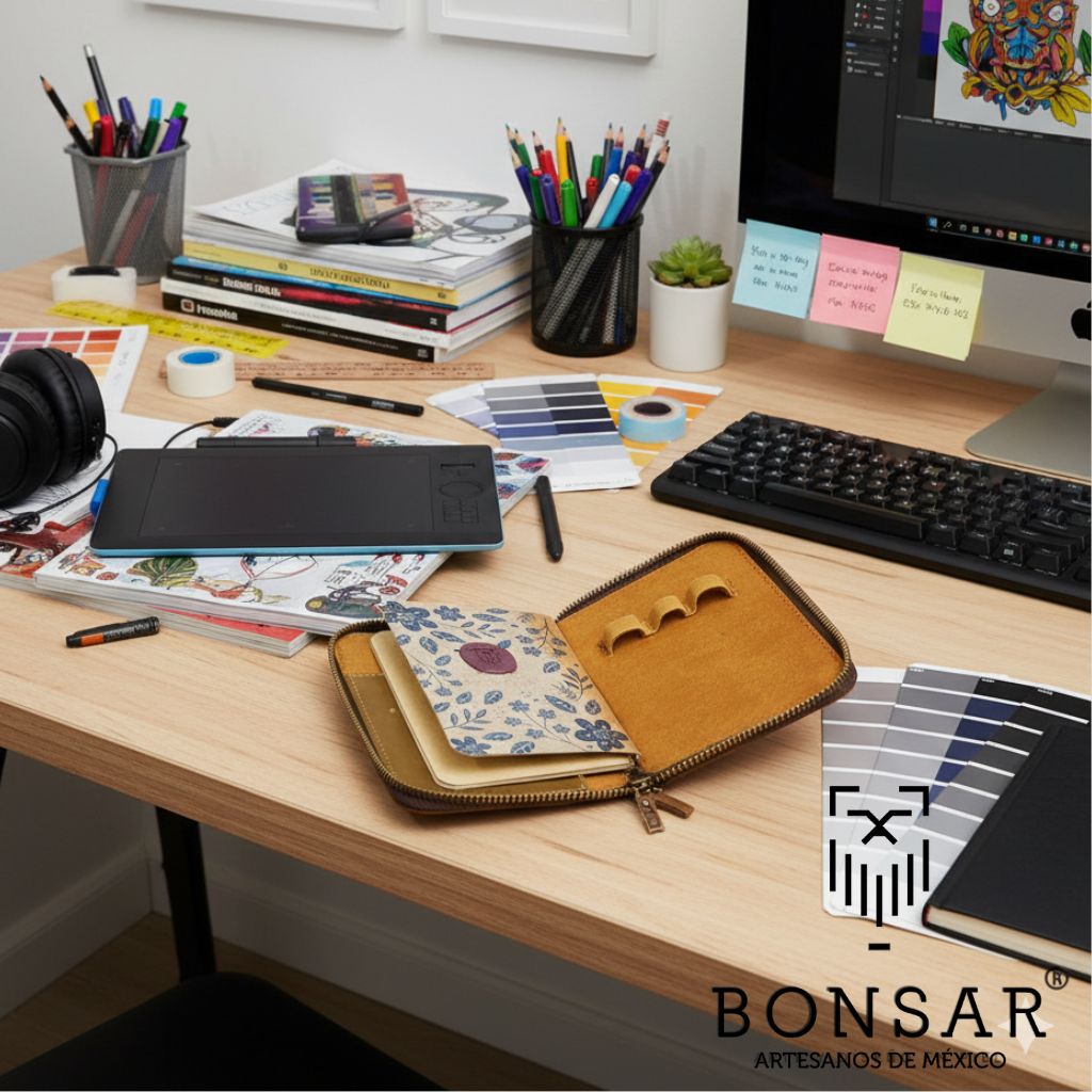 Estuche lapicera de cierre Tokio