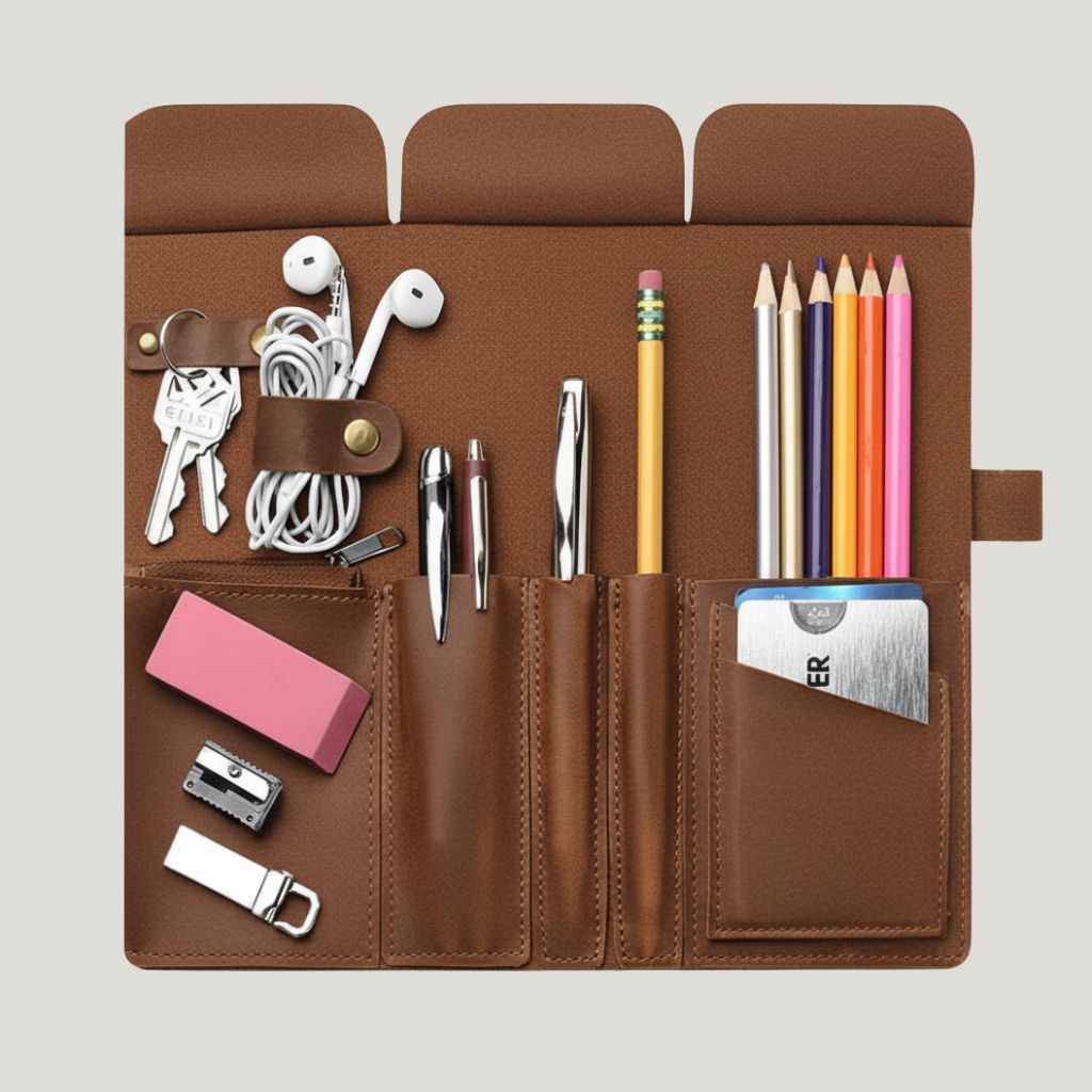 Lapicera de piel BONSAR