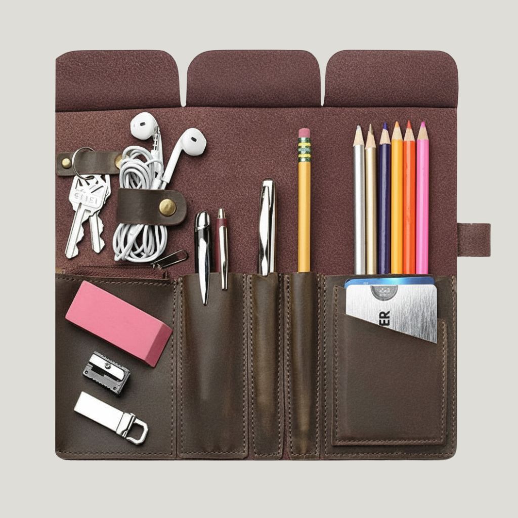 Lapicera de piel BONSAR