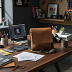 Mochila de piel Turín