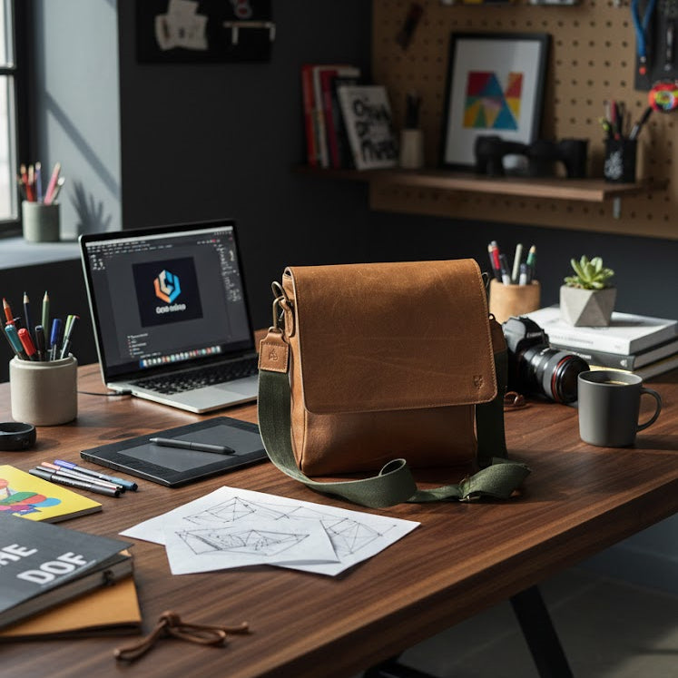 Mochila de piel Turín