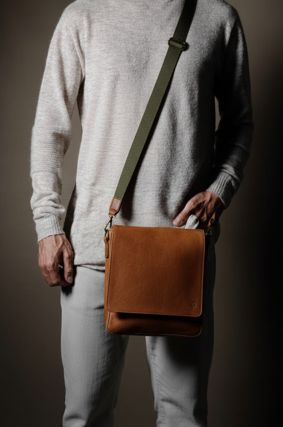 Mochila de piel Turín