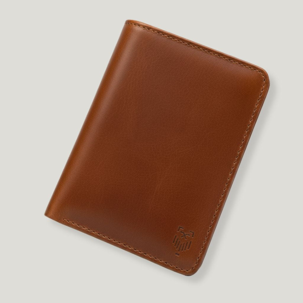 Porta pasaporte de piel Siena