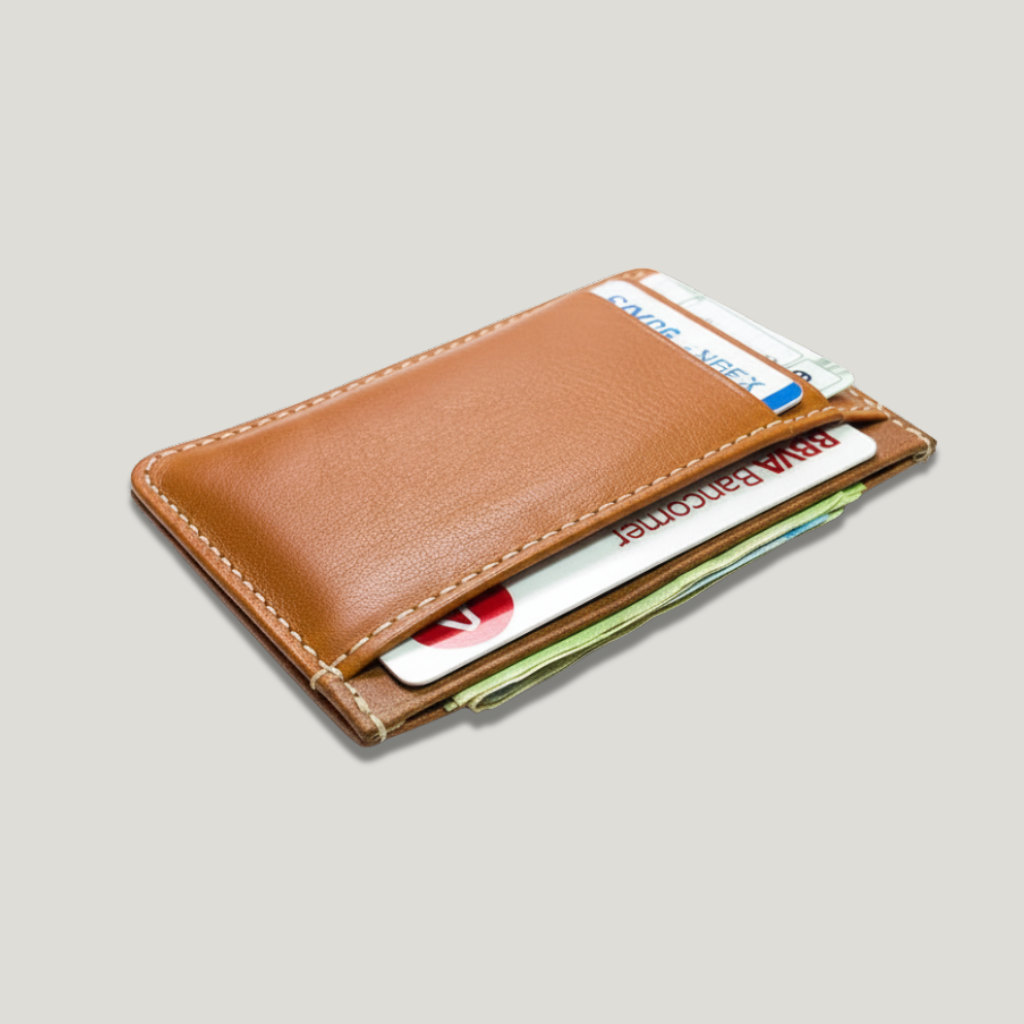 Tarjetero de piel Dublin