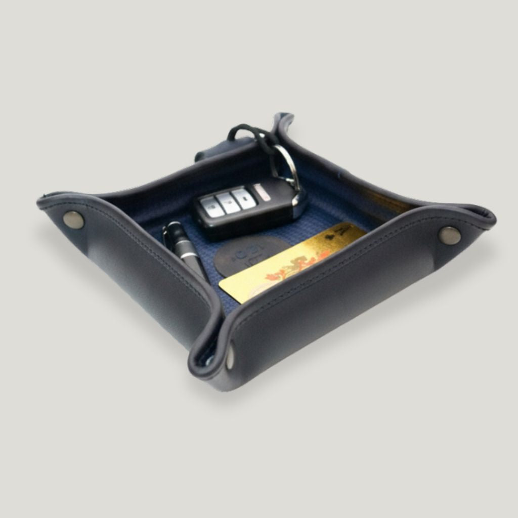 Vacía bolsillos de piel